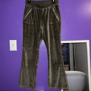 Banana Republic Women's Velour Olive green